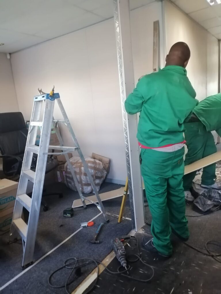 drywall partitions in gauteng