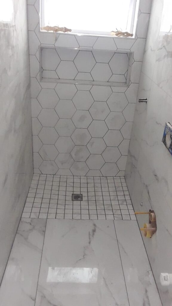 shower tiling services